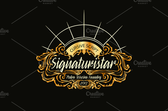 Signaturistar Font preview 8