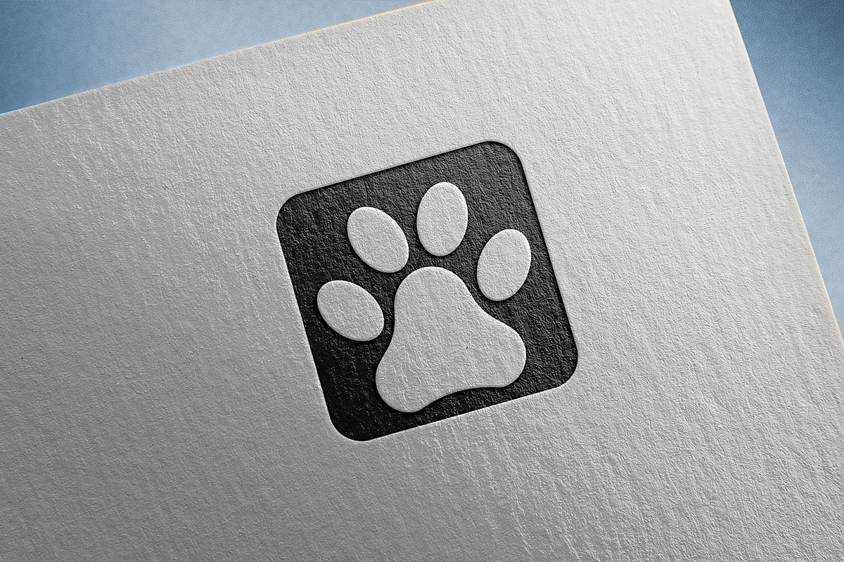 Cat or dog paw icon. Paw icon, a Branding & Logo Template by art_creater (Photo 2 of 2)