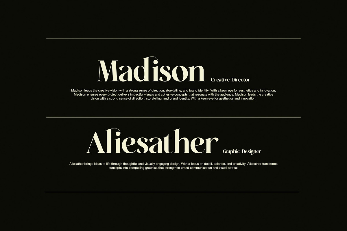 Regart Luxury Serif Font, a Serif Font by Perfectype (Photo 2 of 8)