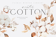 FLORAL WINTER BOX Watercolor Bundle, a Seasonal Illustration by Muse Artist (Thumbnail 21 of 95)