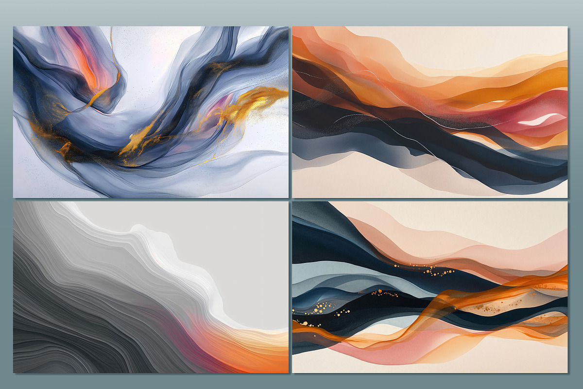 Abstract watercolor background, a Wallpaper Graphic by DamonYang's shop (Photo 4 of 8)