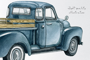 Vintage Farmhouse Chevy Pickup Truck