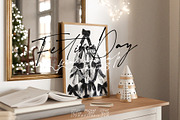 FESTIVE DAY | art frame mockup, a Household Mockup by Stykke Studio (Thumbnail 1 of 10)