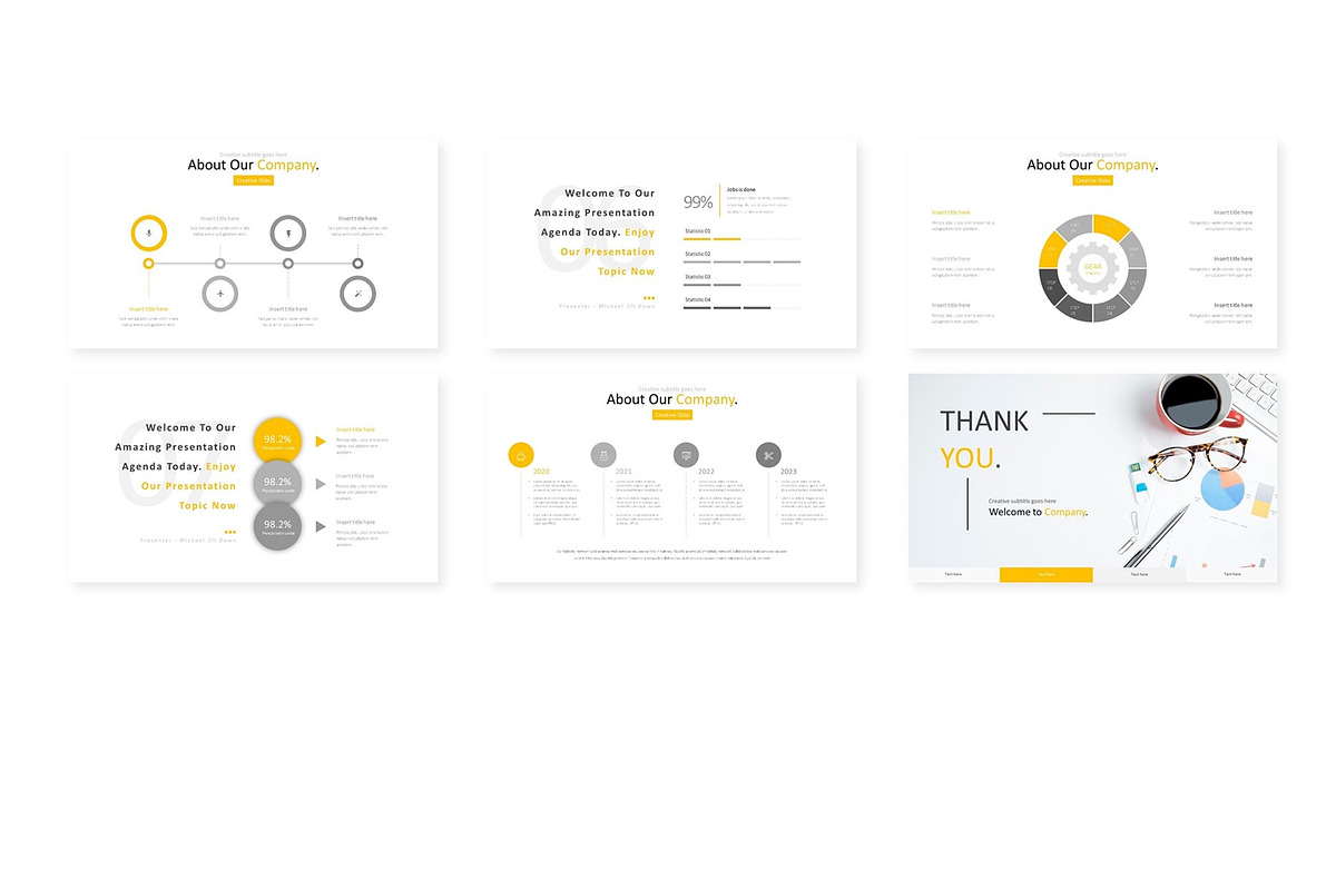 Cleanuption - Powerpoint Template, a Presentation Template by AQR Studio