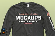 Long Sleeve T-shirt Mockups, a Shirt Mockup by Komet & Flicker (Thumbnail 1 of 12)
