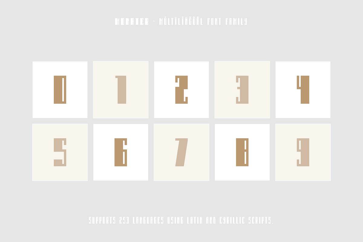 Monateb – A Font Family (44 Fonts), a Font by alpercakici (Photo 6 of 16)