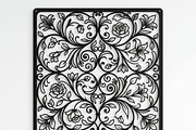 50 Elegant Floral Wall Panel, a Decorative Illustration by Amazin_art (Thumbnail 7 of 27)