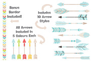 Fresh Blue Arrow Clipart & Vectors, an Illustration by Amanda Ilkov (Thumbnail 2 of 4)