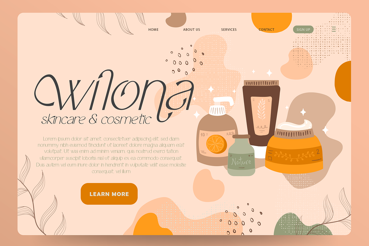 Glorya Modern Stylish, a Sans Serif Font by Say Studio (Photo 4 of 25)