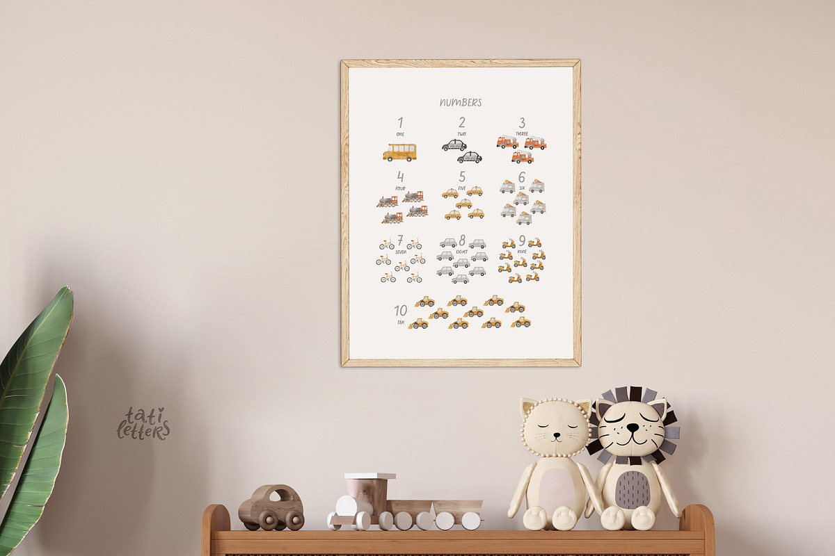 Cars Kids Collection, a Transportation Illustration by tatiletters (Photo 10 of 10)