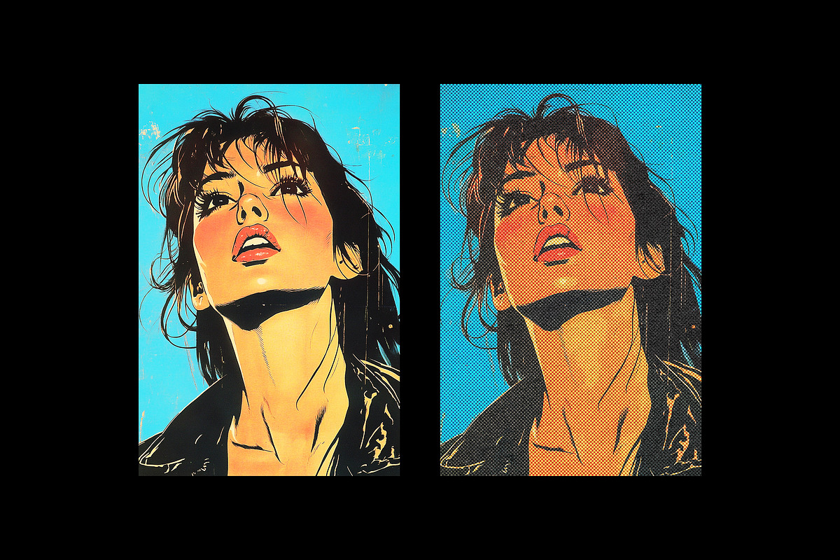 Comic Printing Poster Effect, a Layer Style Add-On by Design Squad