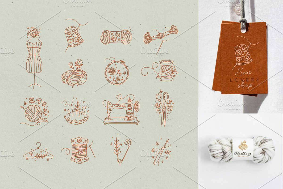 Sewing Handmade, a Decorative Illustration by Anna (Photo 3 of 6)