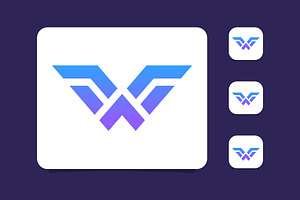 W letter abstract logo, a Branding & Logo Template by Motaleb Hossain