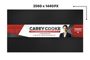 Real Estate Realtor YouTube Banner, a Social Media Template by Vaughn Studios (Thumbnail 2 of 5)