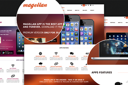 Magellan template + retina ready
