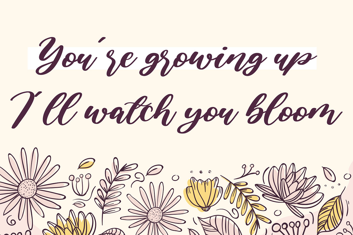 Amarila - Lovely Handwritten Font, a Script Font by Balpirick Studio (Photo 5 of 8)
