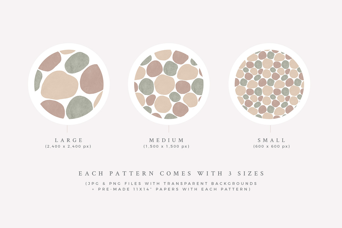 Watercolor Seamless Patterns, a Pattern Graphic by Basia Stryjecka (Photo 10 of 15)