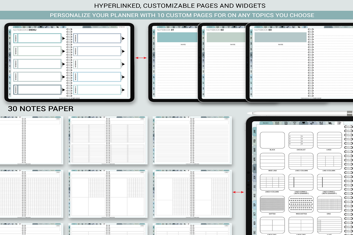 Ultimate Digital Planner 2025-26 & U, a Templates & Theme by Plamarplanners (Photo 8 of 10)