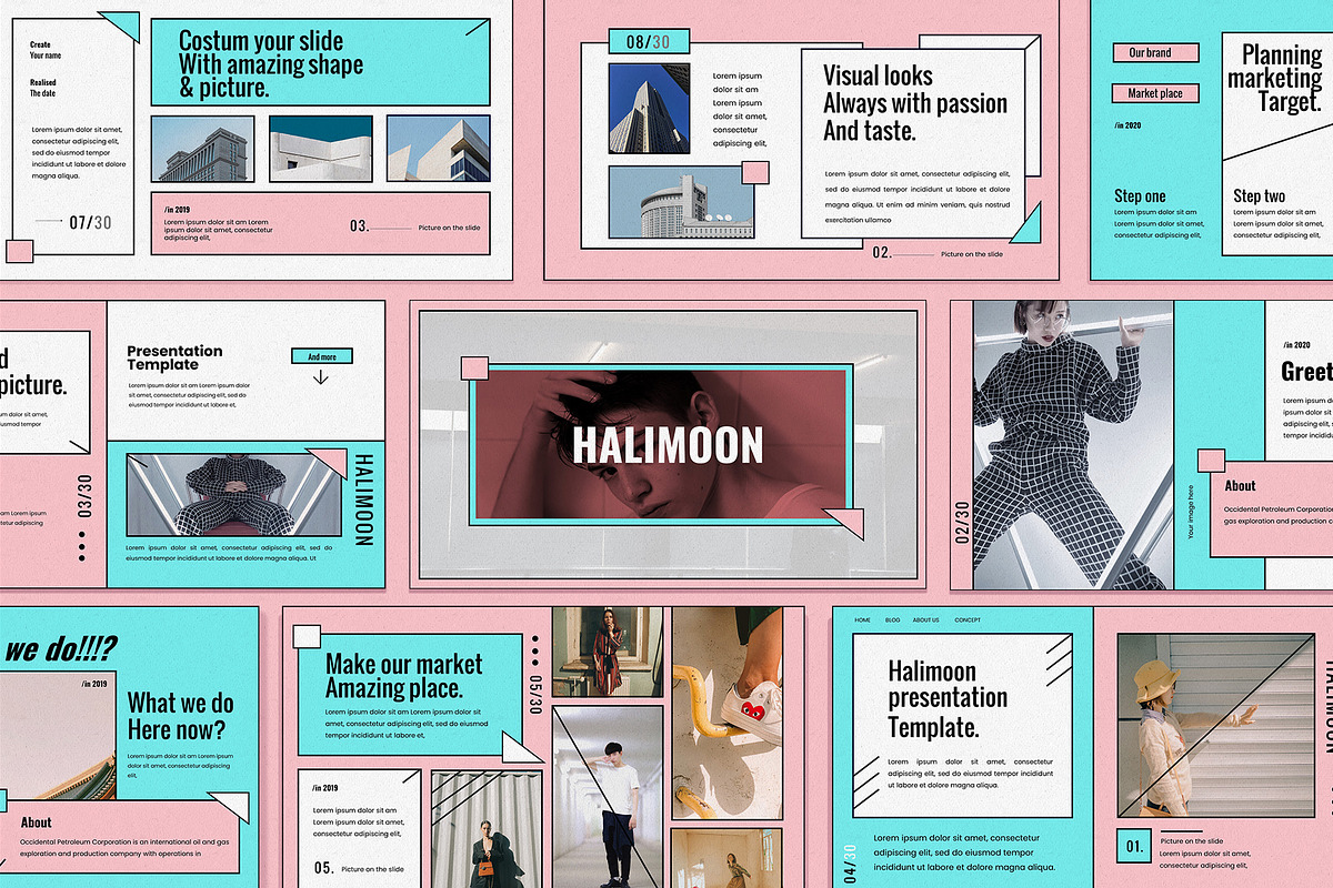 Halimoon Powerpoint Template, a Presentation Template by Visualin.std (Photo 8 of 10)