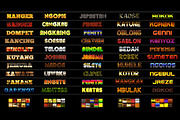 Mega bundle 100 Photoshop Styles, a Layer Style Add-On by DreamColor (Thumbnail 2 of 3)