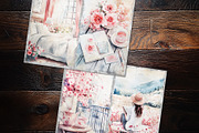 Dreamy Fiminine Travel Junk Journal, a Decorative Illustration by V Design Creator (Thumbnail 10 of 12)