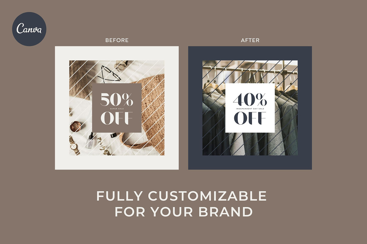 Instagram Template Canva Sales Promo, a Social Media Template by Keikoya (Photo 14 of 21)