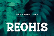 Reohis, a Serif Font by lelevien (Thumbnail 1 of 5)