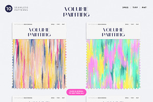 Volume Painting Seamless Patterns