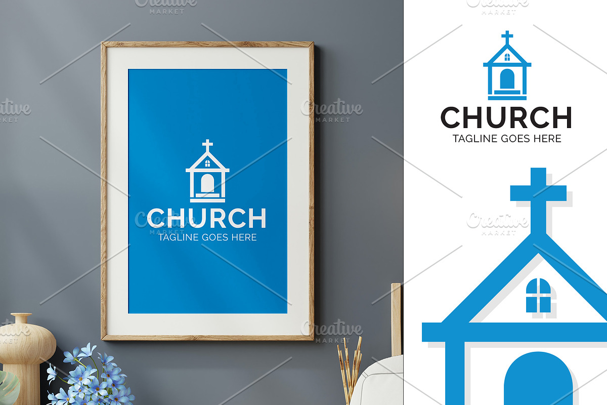 Church Logo Design Template, a Branding & Logo Template by Logo Lab (Photo 1 of 4)