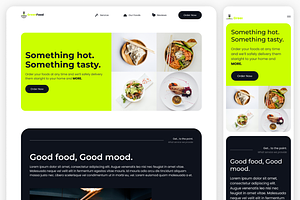 One-page Restaurant Website