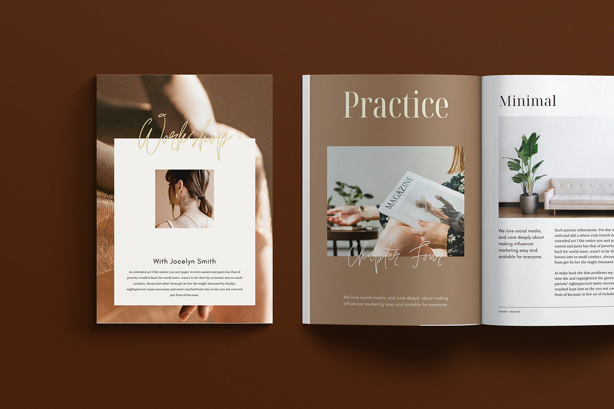 Carnatia - Ebook Kit CANVA Template, a Magazine Template by Elokka Std. (Photo 5 of 15)