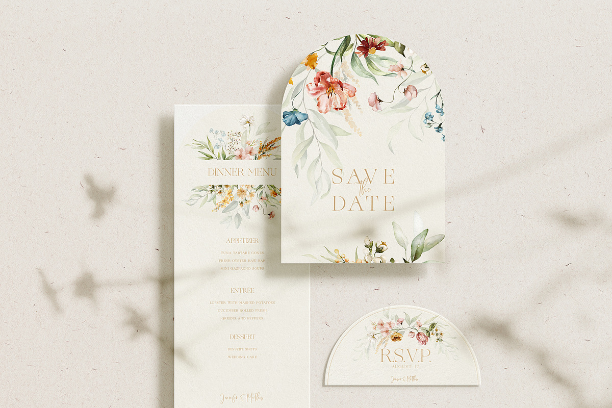 BUNDLE Watercolor Floral Graphic, a Decorative Illustration by Veris Studio (Photo 12 of 35)