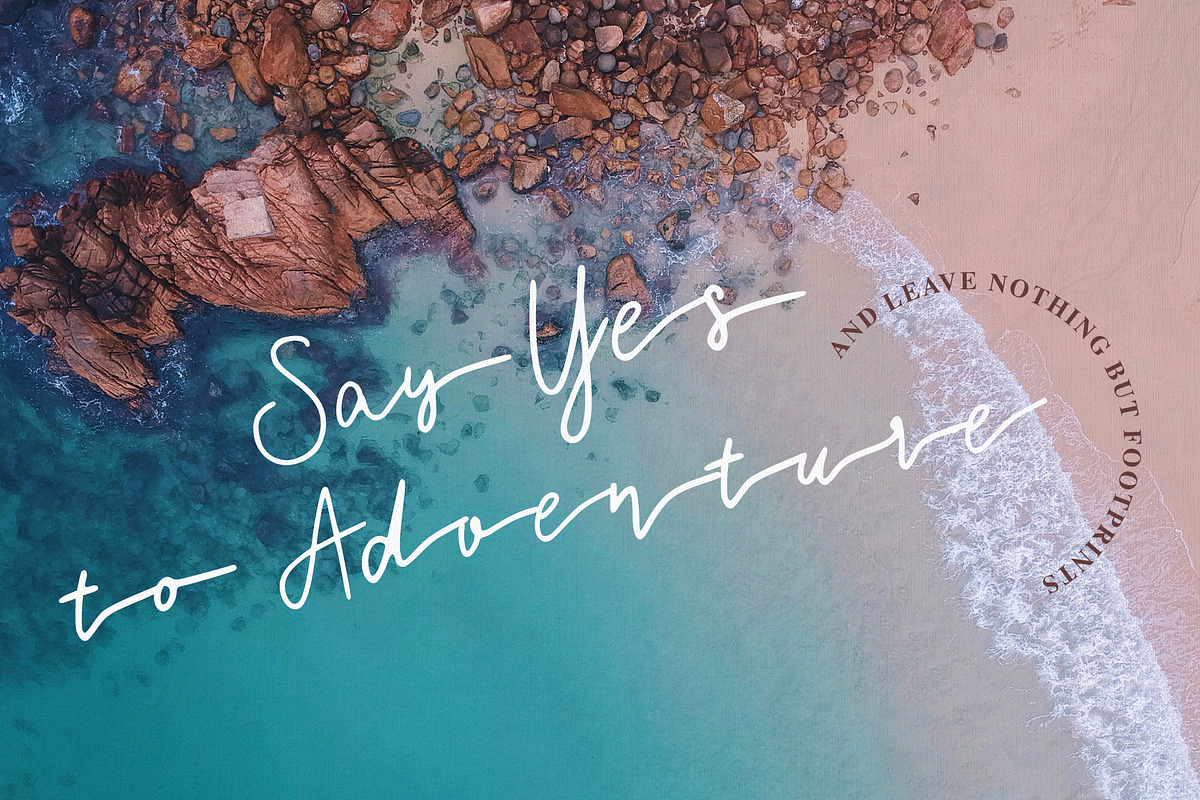 Zarpo Signature - Handwritten Font preview 7