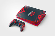 PS5 Console & Controller Mockup Set, a Product Mockup by Deeplab (Thumbnail 10 of 12)