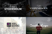 115 Minimal Vintage Logos Bundle, a Branding & Logo Template by Mats-Peter Forss (Thumbnail 3 of 5)