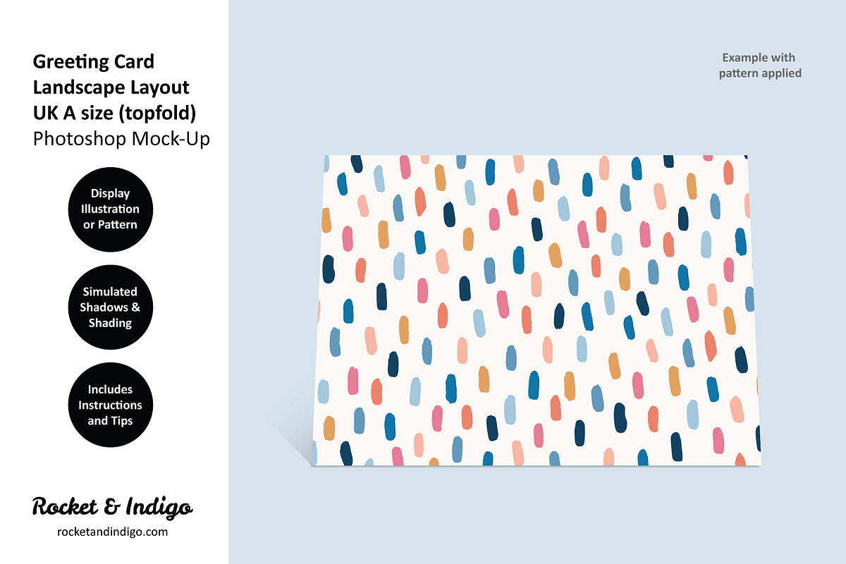 UKA Greeting Card Photoshop Mockups, a Product Mockup by Rocket & Indigo (Photo 10 of 11)