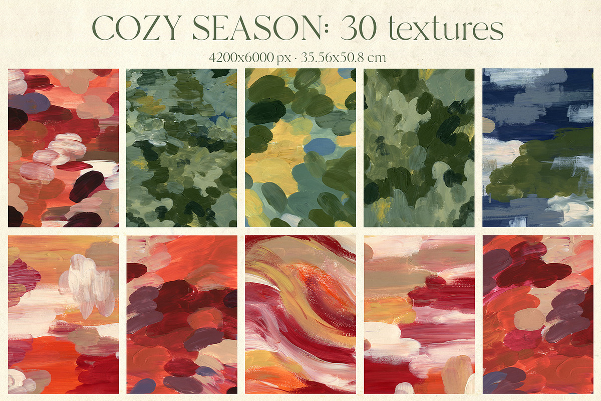 Fall painted abstract background, a Background Graphic by Yuliya Derbisheva (Photo 8 of 17)