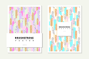 Brushstroke Seamless Pattern Bundle, a Pattern Graphic by LemonDesign (Thumbnail 8 of 8)