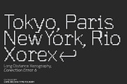 CA Telecopy C, a Sans Serif Font by Cape Arcona Type Foundry (Thumbnail 3 of 15)