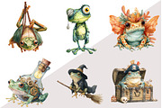 Halloween Frog Clipart, an Illustration by Design Market (Thumbnail 5 of 6)