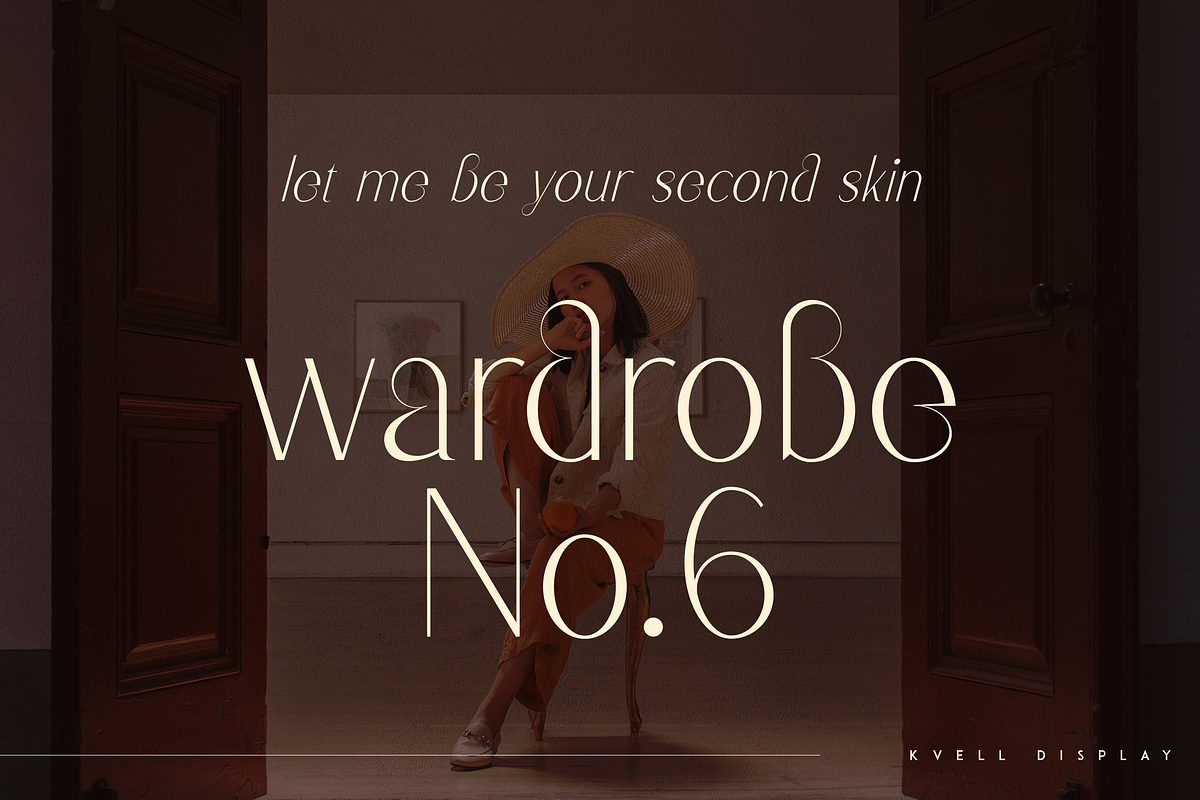 Kvell - elegant display typeface, a Serif Font by Only Fonts (Photo 3 of 10)
