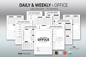 Daily & Weekly Office Planner