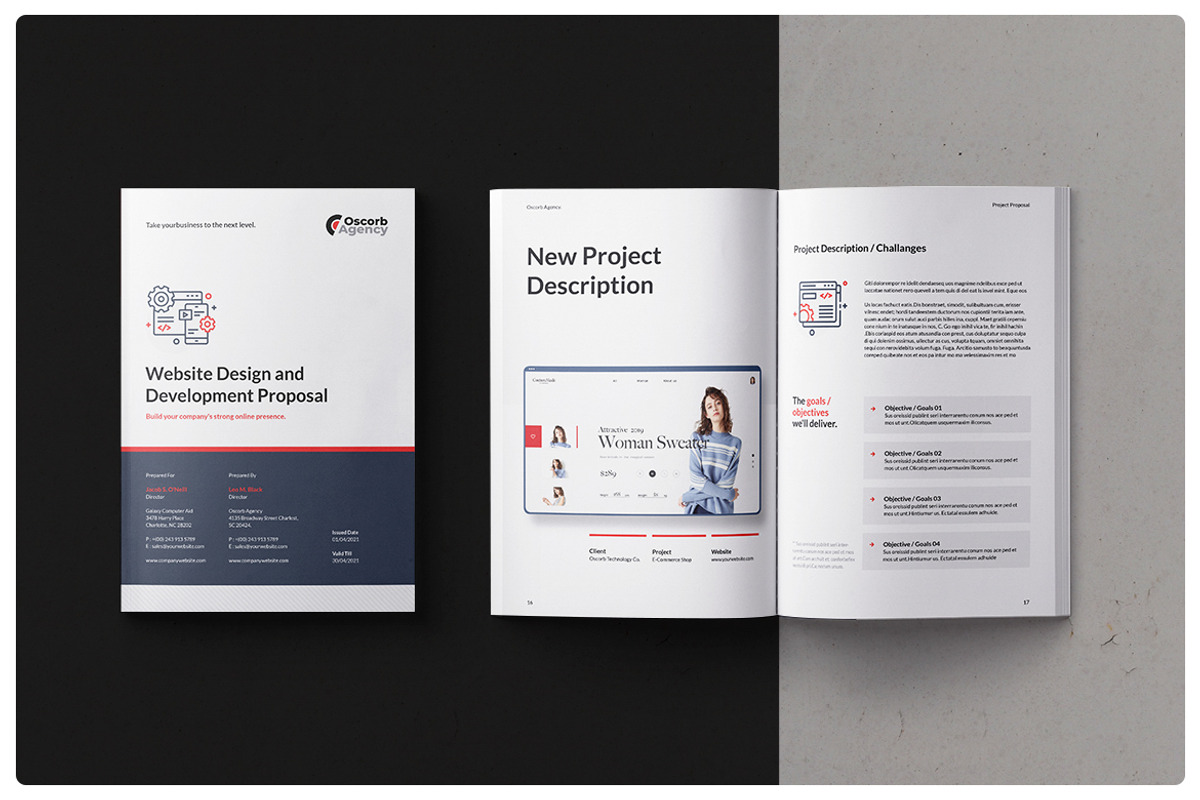 Web Design Proposal, a Brochure Template by StudioGraficso (Photo 4 of 11)