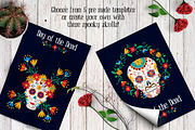 Day of the Dead - Skull Collection, a Graphic by Cienpies Design (Thumbnail 3 of 7)