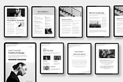 Black & White Canva Ebook Template, a Magazine Template by TheBrightGrap (Thumbnail 3 of 9)