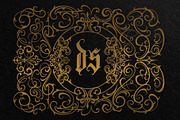 SINNERS FONT + Decorative bonus, a Blackletter Font by dansdesign (Thumbnail 4 of 6)