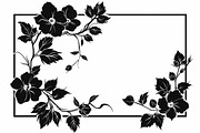 Flower Frame Silhouette Pack, an Illustration by BIPLOB EXPERT (Thumbnail 8 of 9)