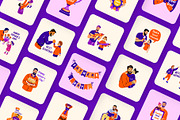 Animated Happy Fathers Day Stickers, an Emoji Icon by Creative Stall (Thumbnail 3 of 5)