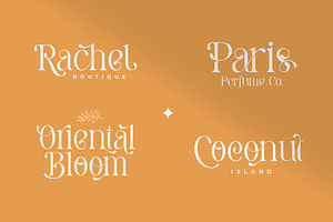 Pastel Orange - Casual Serif Fonts