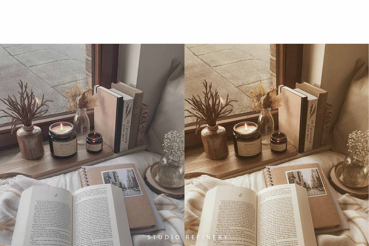 5 BROWN MOBILE LIGHTROOM PRESETS, a Layer Style Add-On by STUDIO REFINERY (Photo 3 of 8)
